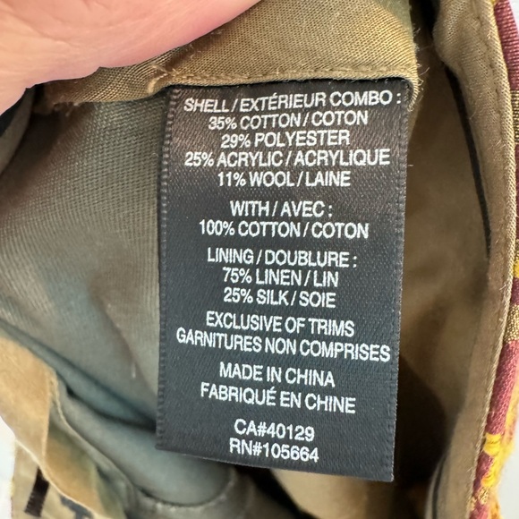 L.A.M.B Military Green Pants with patchwork - Picture 8 of 9